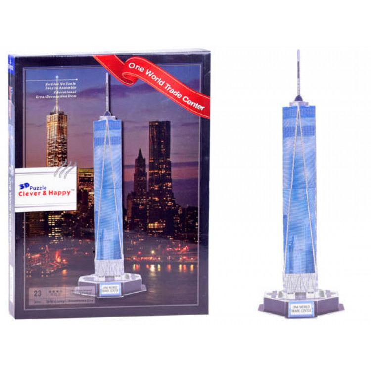 3D puzzle – Budova One World Trade Center